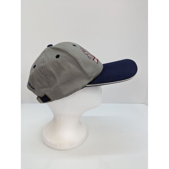 Retired State Not For Sissies Emb Logo Men Brown Adjustable Strapback Cap Hat - Picture 4 of 8